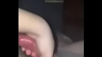 The girl has a good stroke game