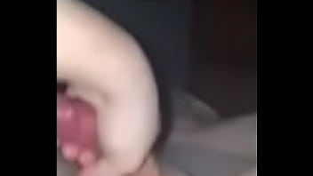 The girl has a good stroke game