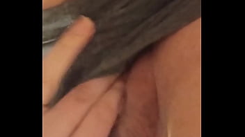 Petite hottie makes herself cum so hard she pees Petite hottie makes herself cum so hard she pees