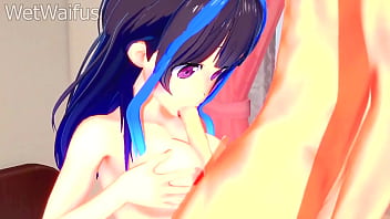 Mini yaemori has hard sex with customer rental girlfriend hentai