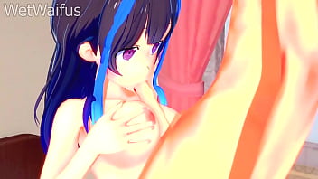 Mini yaemori has hard sex with customer rental girlfriend hentai