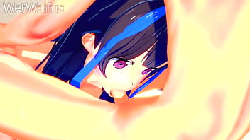 Mini yaemori has hard sex with customer rental girlfriend hentai