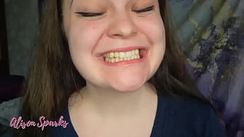 ️alison's mouth exploration and spit fetish️out on my manyvids and coming on soon below