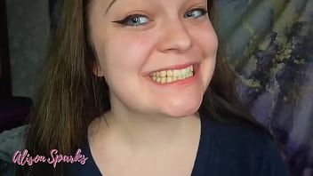 ️alison's mouth exploration and spit fetish️out on my manyvids and coming on soon below