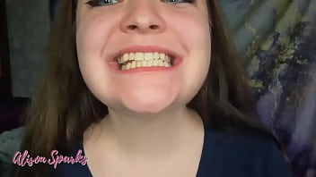 ️alison's mouth exploration and spit fetish️out on my manyvids and coming on soon below