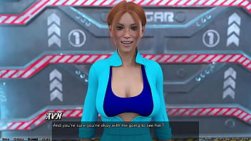 Stranded in space #33 first kiss with red head haylee