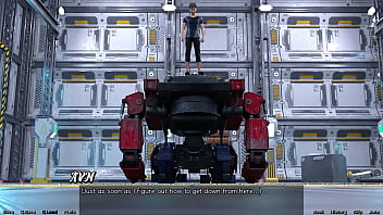 Stranded in space #33 first kiss with red head haylee