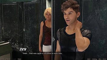 Stranded in space #33 first kiss with red head haylee