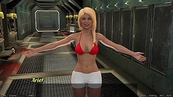 Stranded in space #33 first kiss with red head haylee