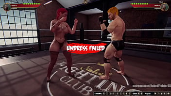 Hailey vs vilkor nf3d mixed kinky combat ryona maledom