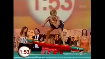 Another hot lady takes part in the indoor surfing game on buono domenica which inevitibly leads to upskirts and downblouse moments Another hot lady takes part in the indoor surfing game on buono domenica which inevitibly leads to upskirts and downblouse moments