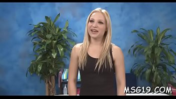 Masseuse enjoys one eyed monster insertion