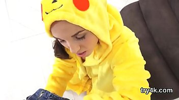 Cute teenie gives head in pov and gets pink pussy fucked