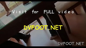 Hot cutie walks over her lover