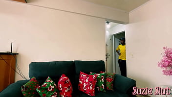 My step son's friend came to my house to ask for a favor but he was so hot that i made him fuck my pussy and ass while the cuckold husband works