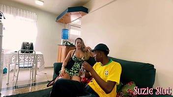 My step son's friend came to my house to ask for a favor but he was so hot that i made him fuck my pussy and ass while the cuckold husband works