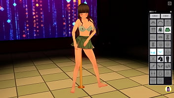 Com3d2 chiya ujimatsu strip pole dance
