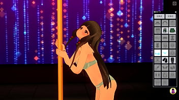Com3d2 chiya ujimatsu strip pole dance