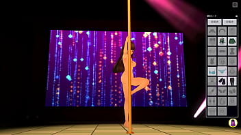 Com3d2 chiya ujimatsu strip pole dance
