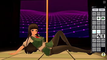Com3d2 chiya ujimatsu strip pole dance