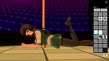 Com3d2 chiya ujimatsu strip pole dance