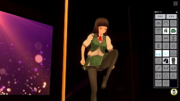 Com3d2 chiya ujimatsu strip pole dance
