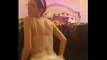 Short tease in my new garter