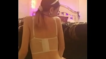 Short tease in my new garter