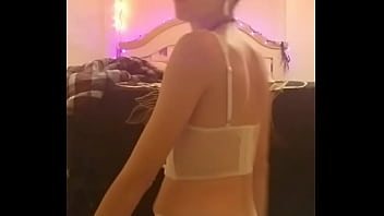 Short tease in my new garter