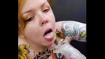 Sophia celeste extra sloppy blowjob