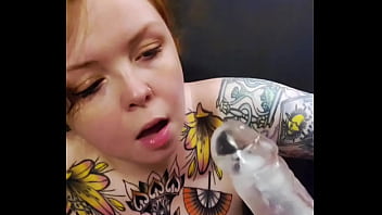 Sophia celeste extra sloppy blowjob