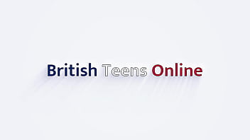 Two british girls have a masturbation race