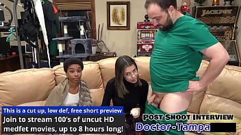 Dr tampa aria nicole trys out a foley catheter