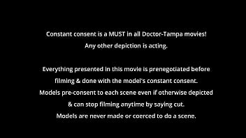 Dr tampa aria nicole trys out a foley catheter