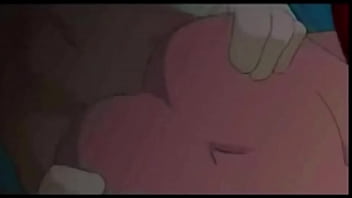 Goofy having fun with peg in bed