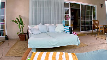 Angela attison sexy blonde milf cougar pov big cock blowjob and cum facial