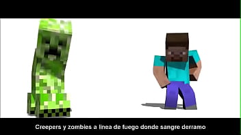 De creeper contras zombis