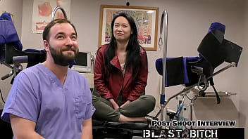 Zoe lark's pussy gets blasted with cum after blowjob