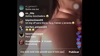 La vecina haciendo live caliente parte 1