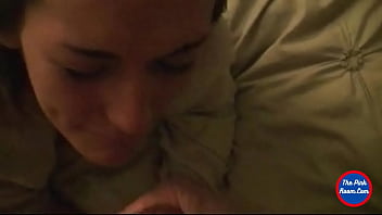 Young brittany price takes a load in the face