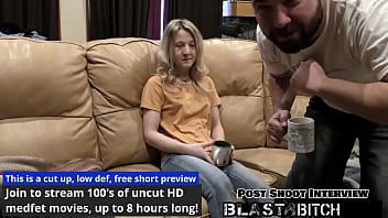 Stacy shepard sucks dick and gets blasted with cum