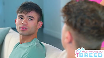 Stepmom taylor wild says "stroke my tits & rub my clit" before riding friend reverse cowgirl