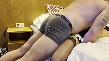 Room service slutty maid fucks