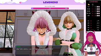 Vtuber lewdneko plays harem hotel part 29