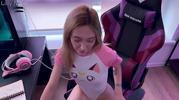 Stepsister is engaged in webcam i'll tell everyone about it