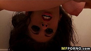 Babe fucks herself with purple dildo nikki brooks 2