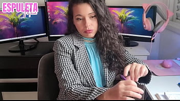 Guided handjob pov a naughty boss asked for a work meeting