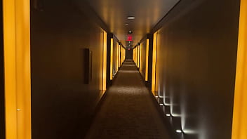 Walking down the hotel hallway my flip flops are laf there’s some waiting for me behind one of these doors i’