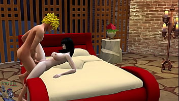 Doble fucked anime girl