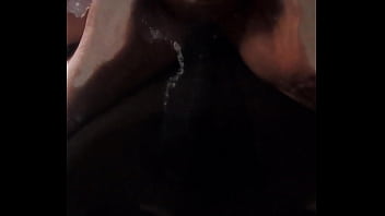 Roommate's huge bwc sneaks in under seat pov 4k portrait